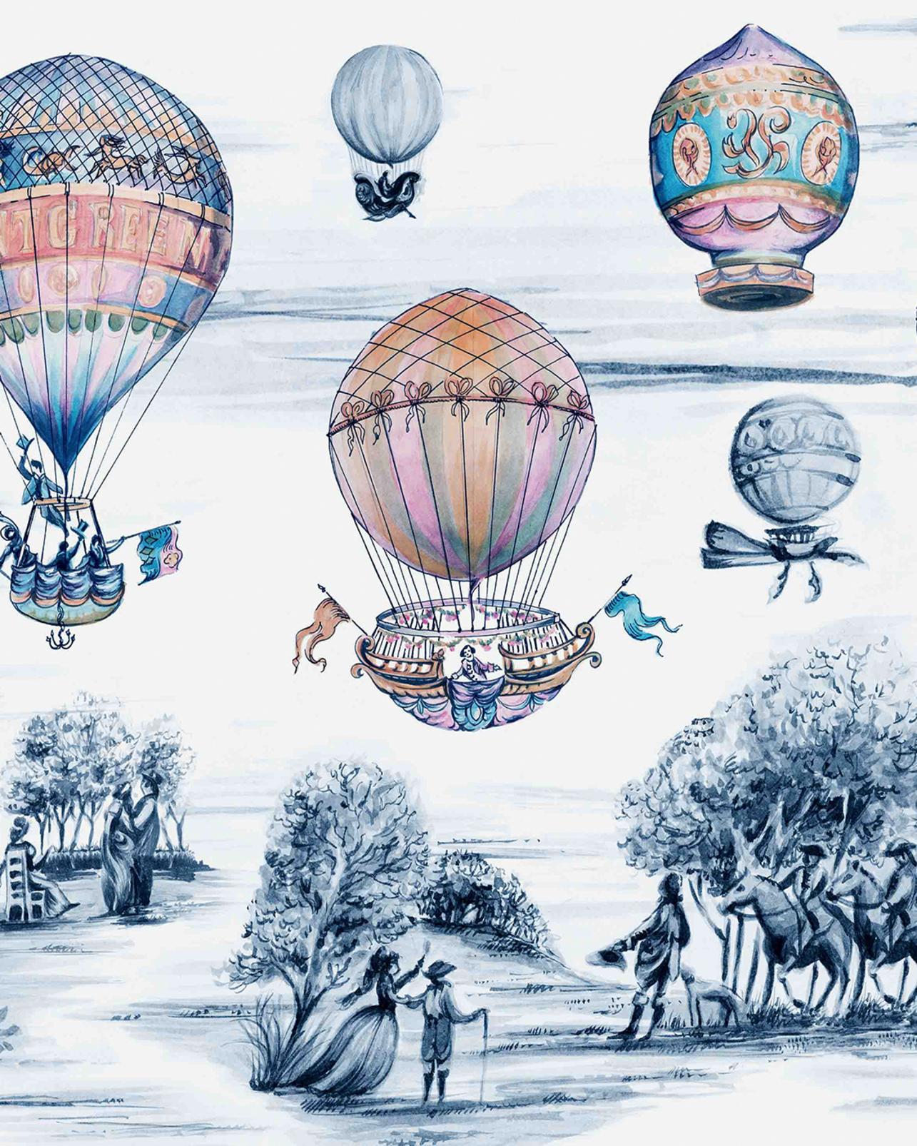 Deep Sky Balloon Race Bespoke Mural