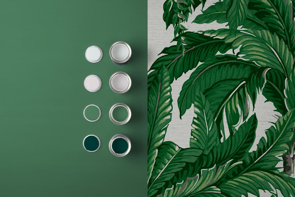 Daintree Palm Pearl Wallpaper