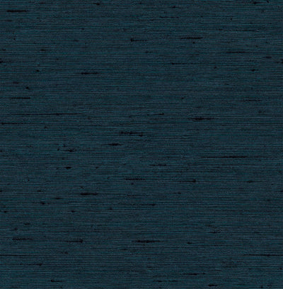 Silk Texture Navy Wallpaper