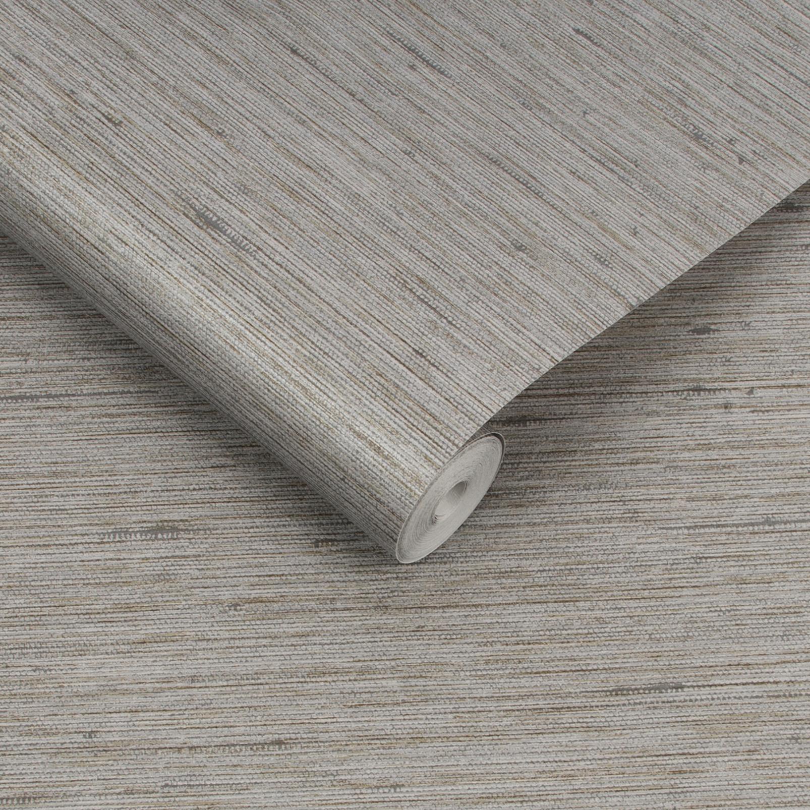 Silk Texture Ecru Wallpaper