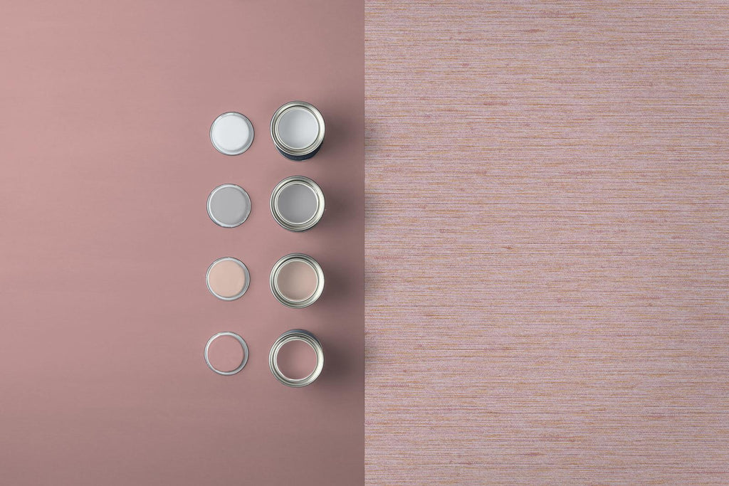 Silk Texture Blush Wallpaper