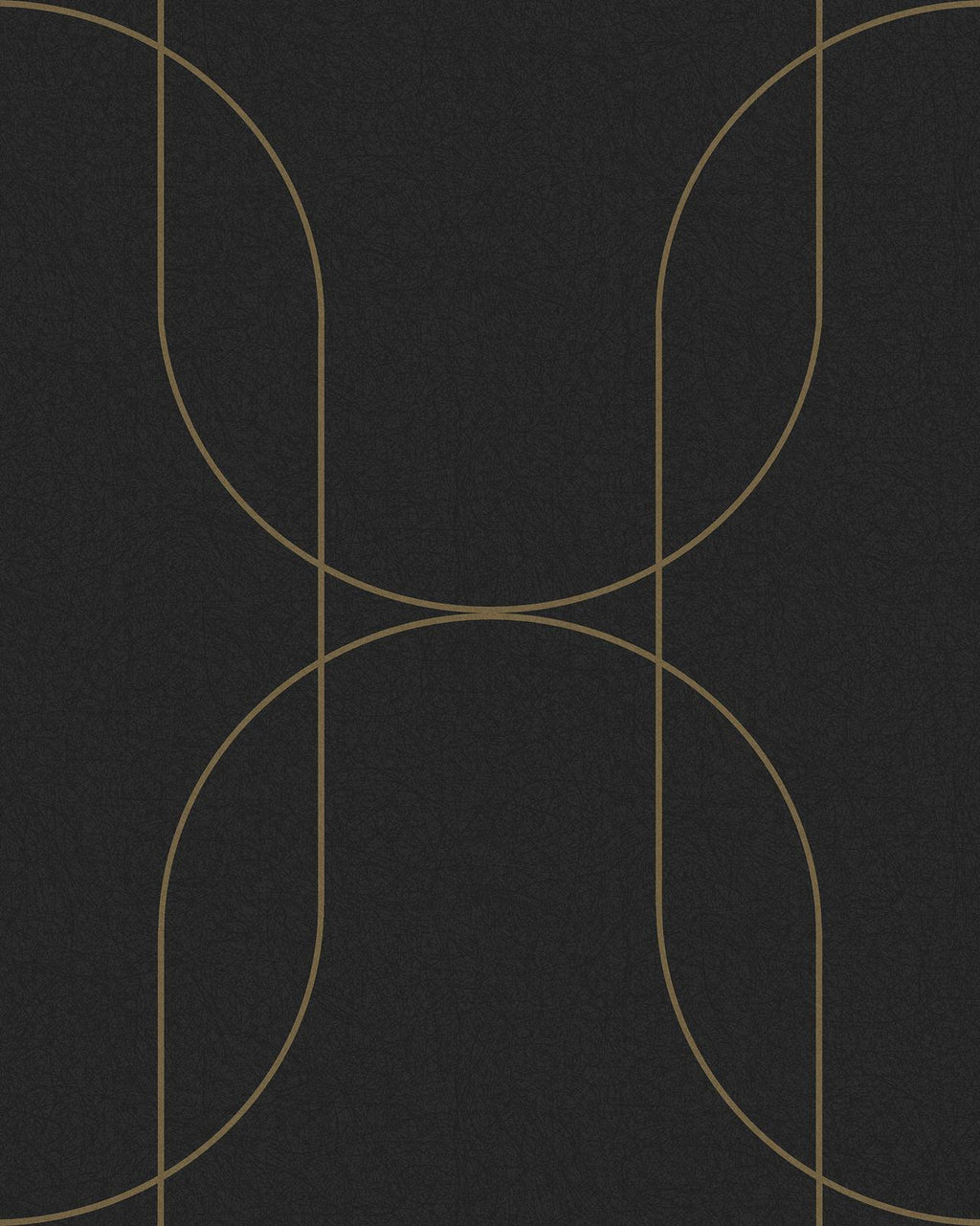 Palais Black & Gold Wallpaper