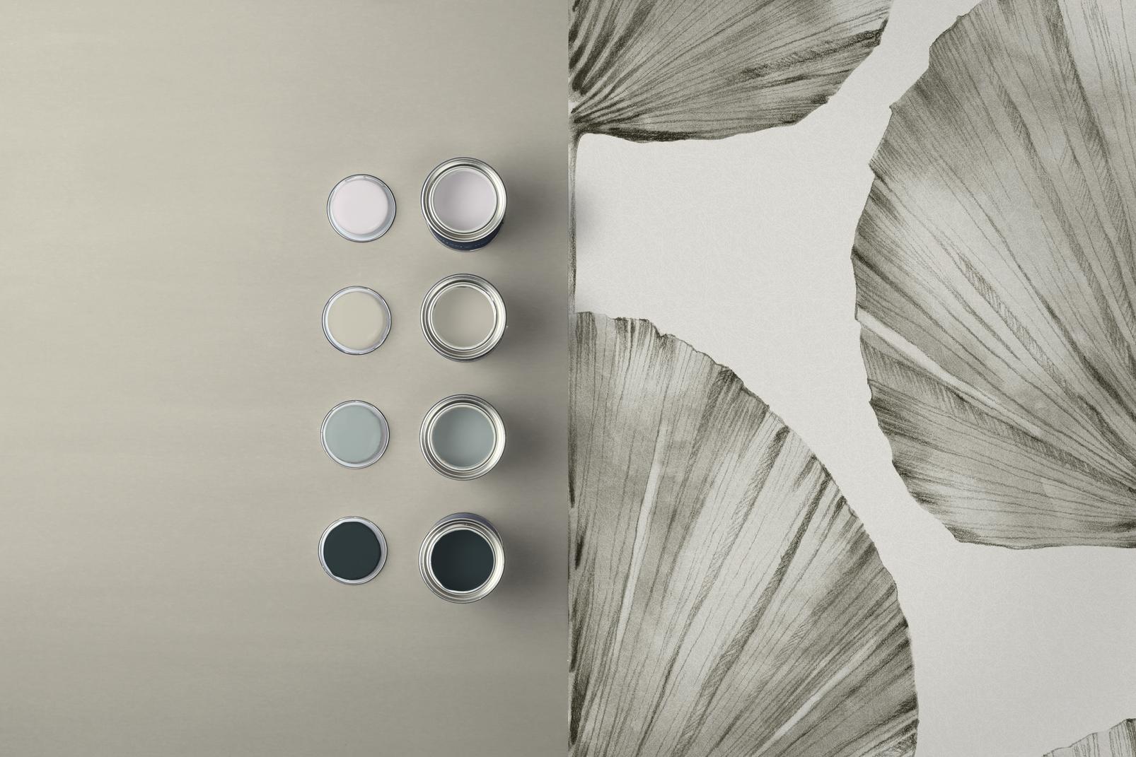 Palm Fan Stone Wallpaper
