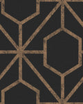 Rinku Black & Gold Wallpaper