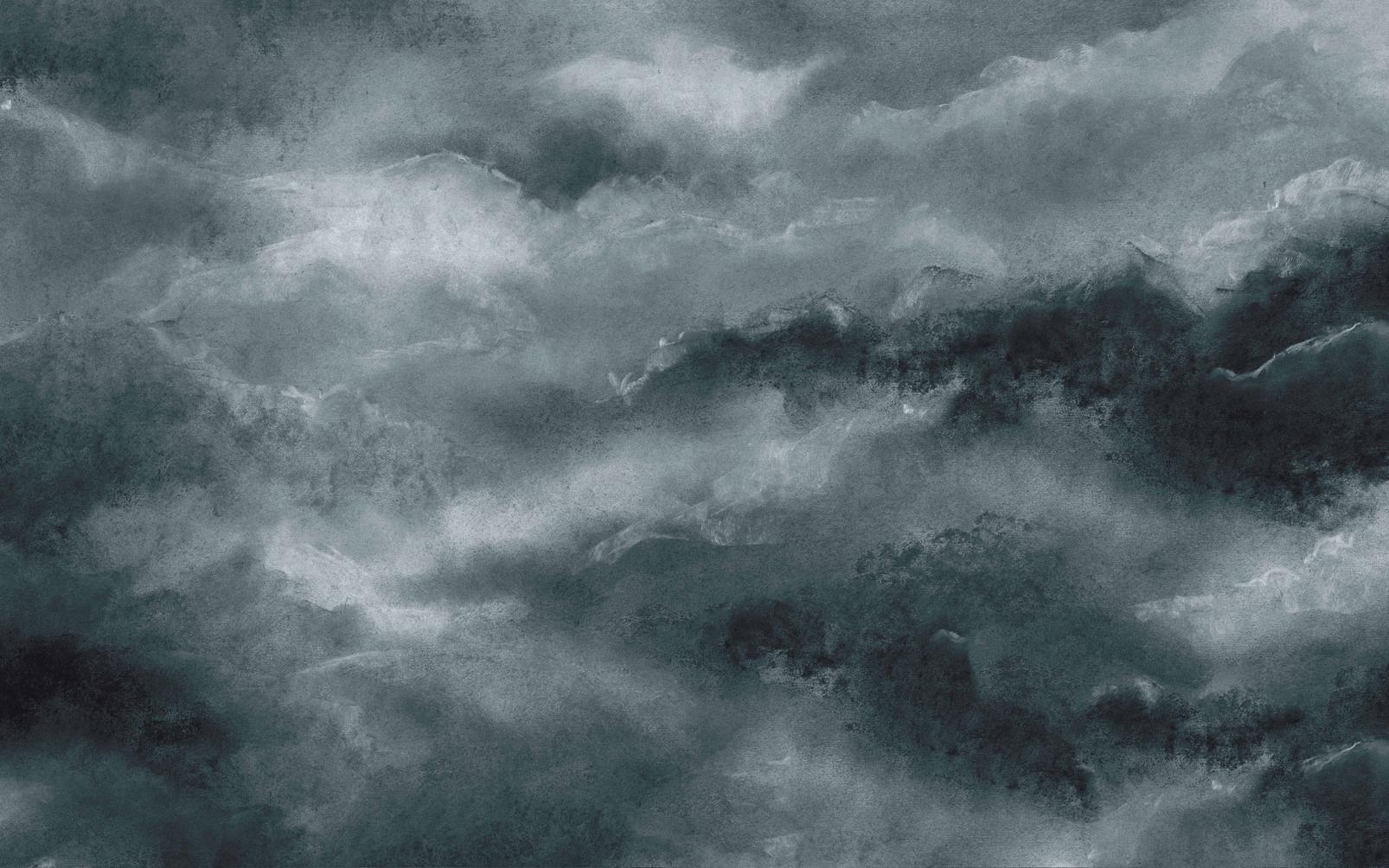 Vintage Cloud Midnight Bespoke Mural