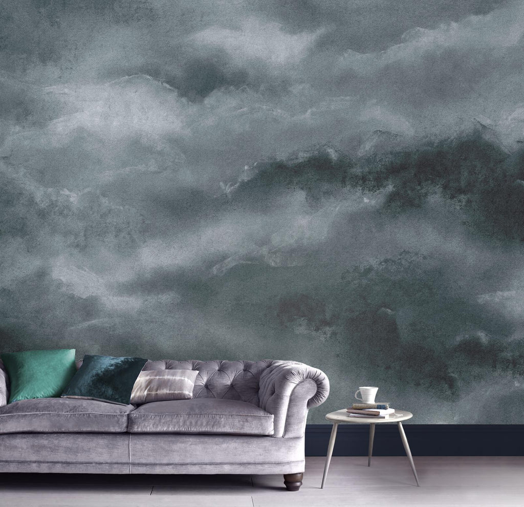 Vintage Cloud Midnight Bespoke Mural