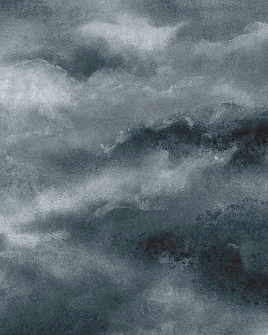 Vintage Cloud Midnight Bespoke Mural