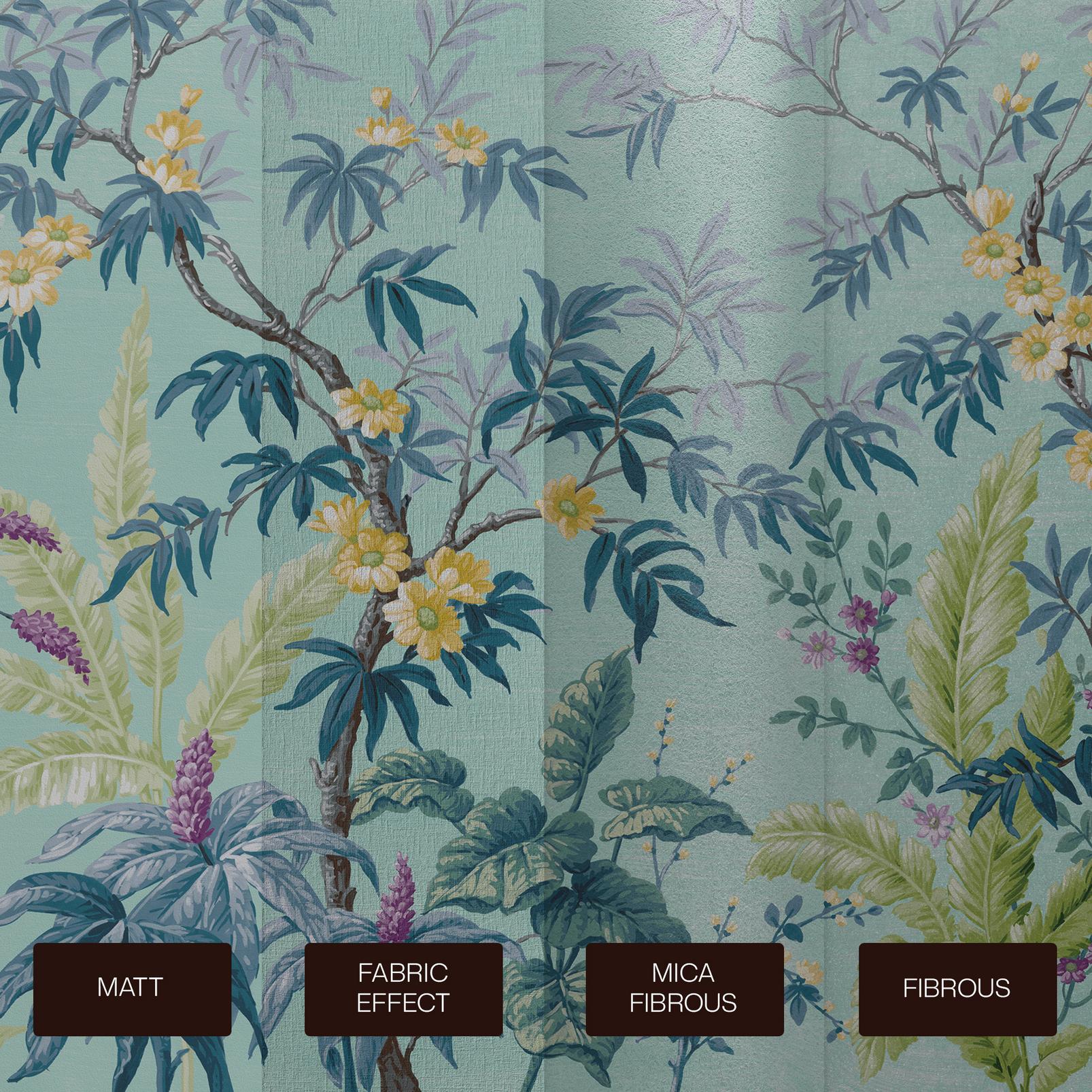Vintage Tropical Summer Bespoke Mural
