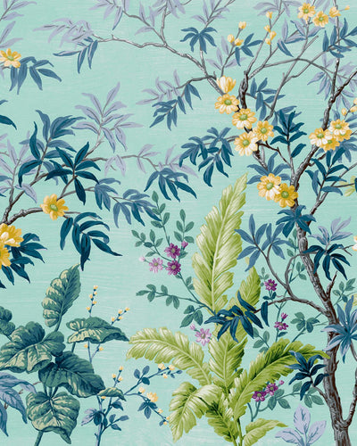 Vintage Tropical Summer Bespoke Mural
