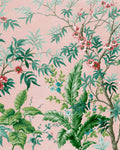 Vintage Tropical Blush Bespoke Mural