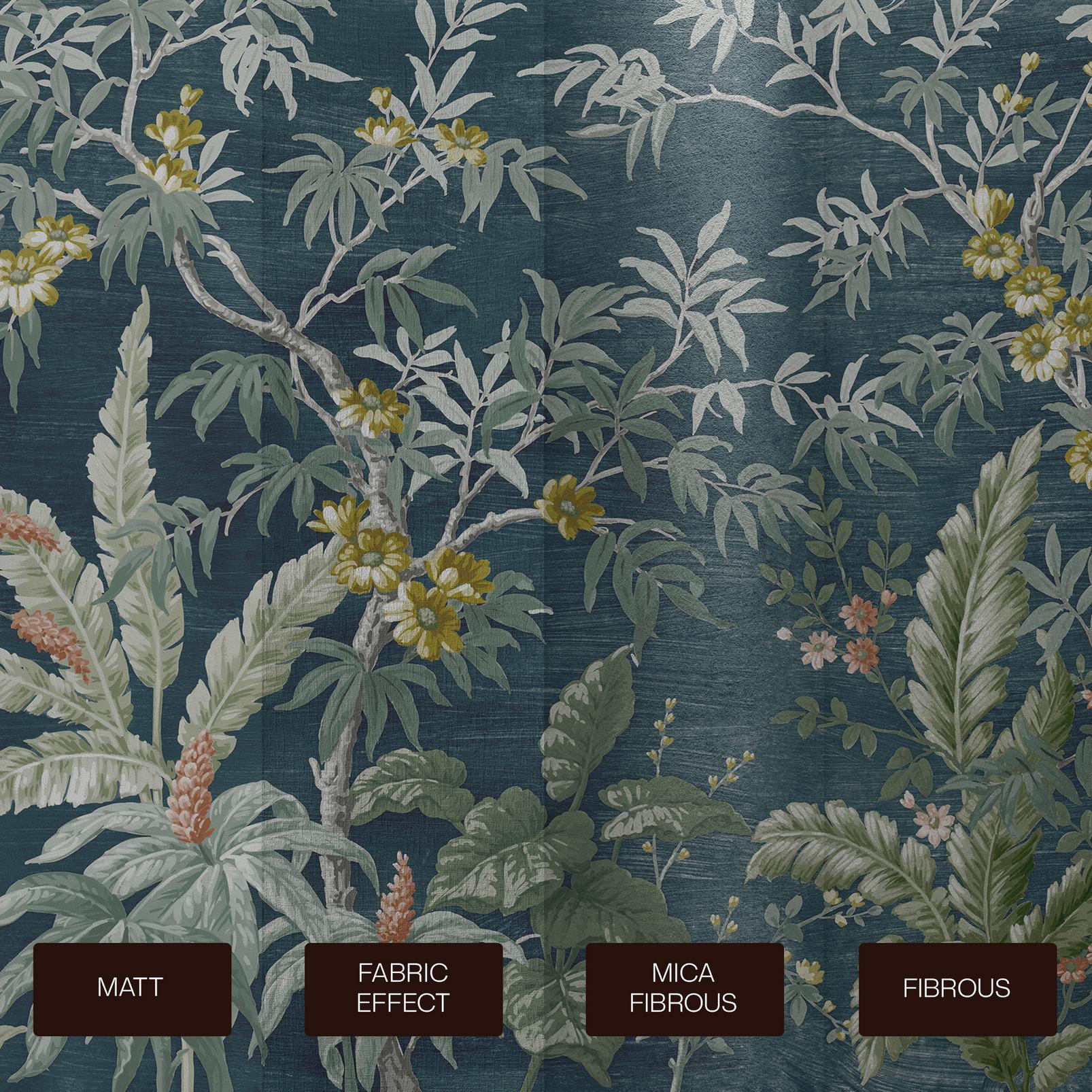 Vintage Tropical Night Bespoke Mural