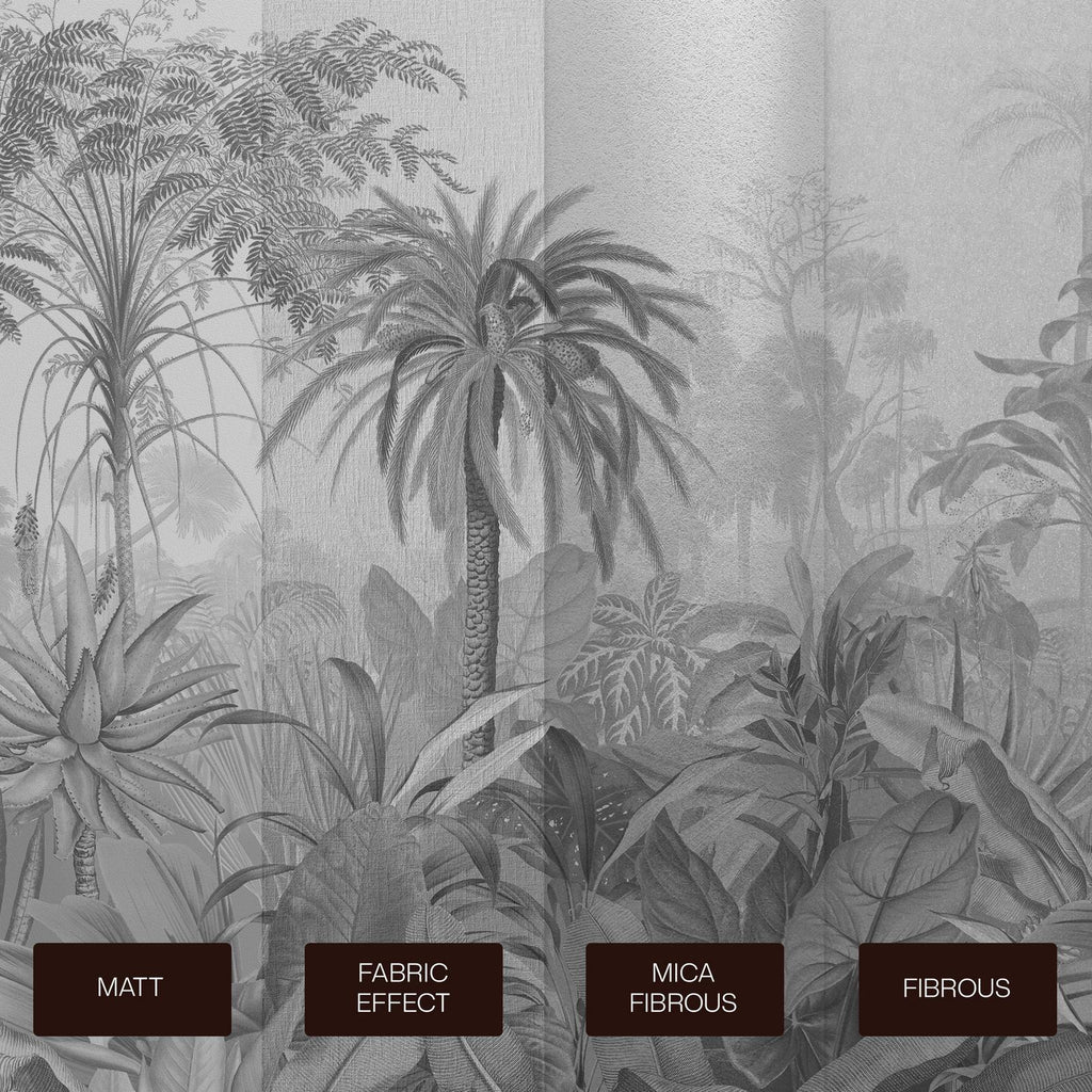 Paradise Jungle Sketch Bespoke Mural