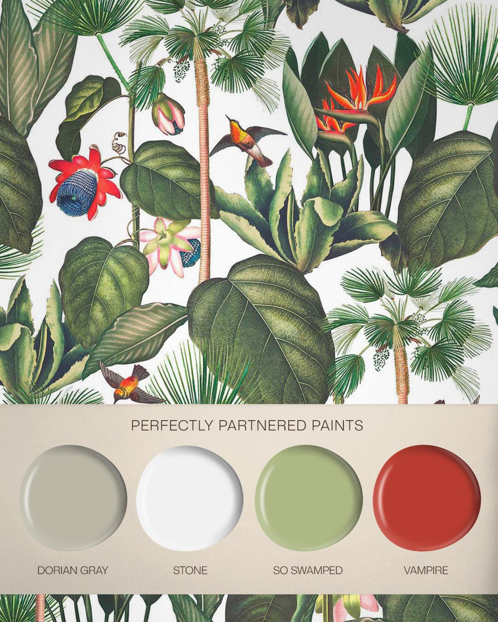 Botanique Jungle Day Bespoke Mural