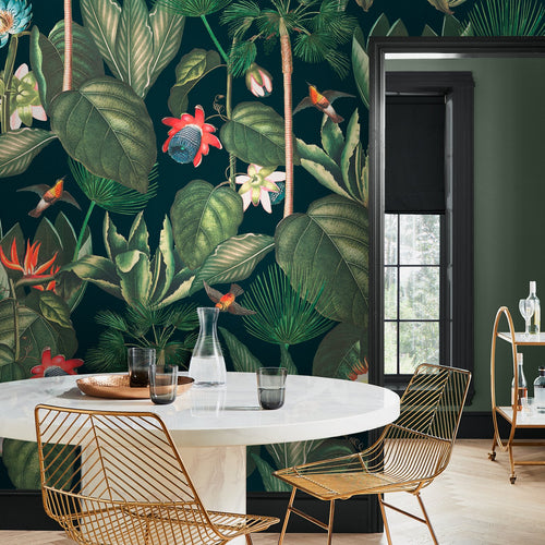 Botanique Jungle Dawn Bespoke Mural