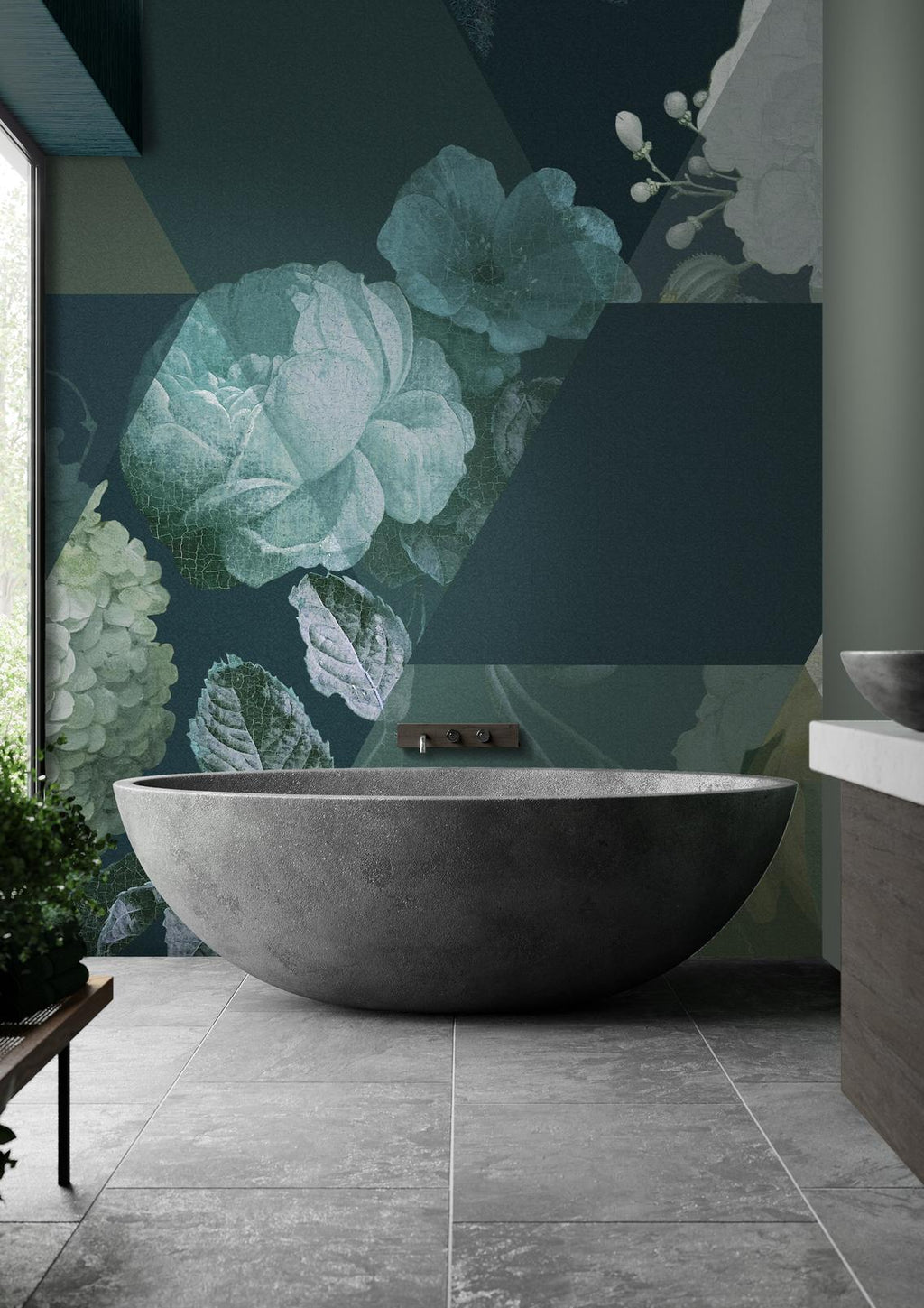 Timepiece Midnight Bespoke Mural