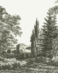 Stately Manor Grey Bespoke Mural