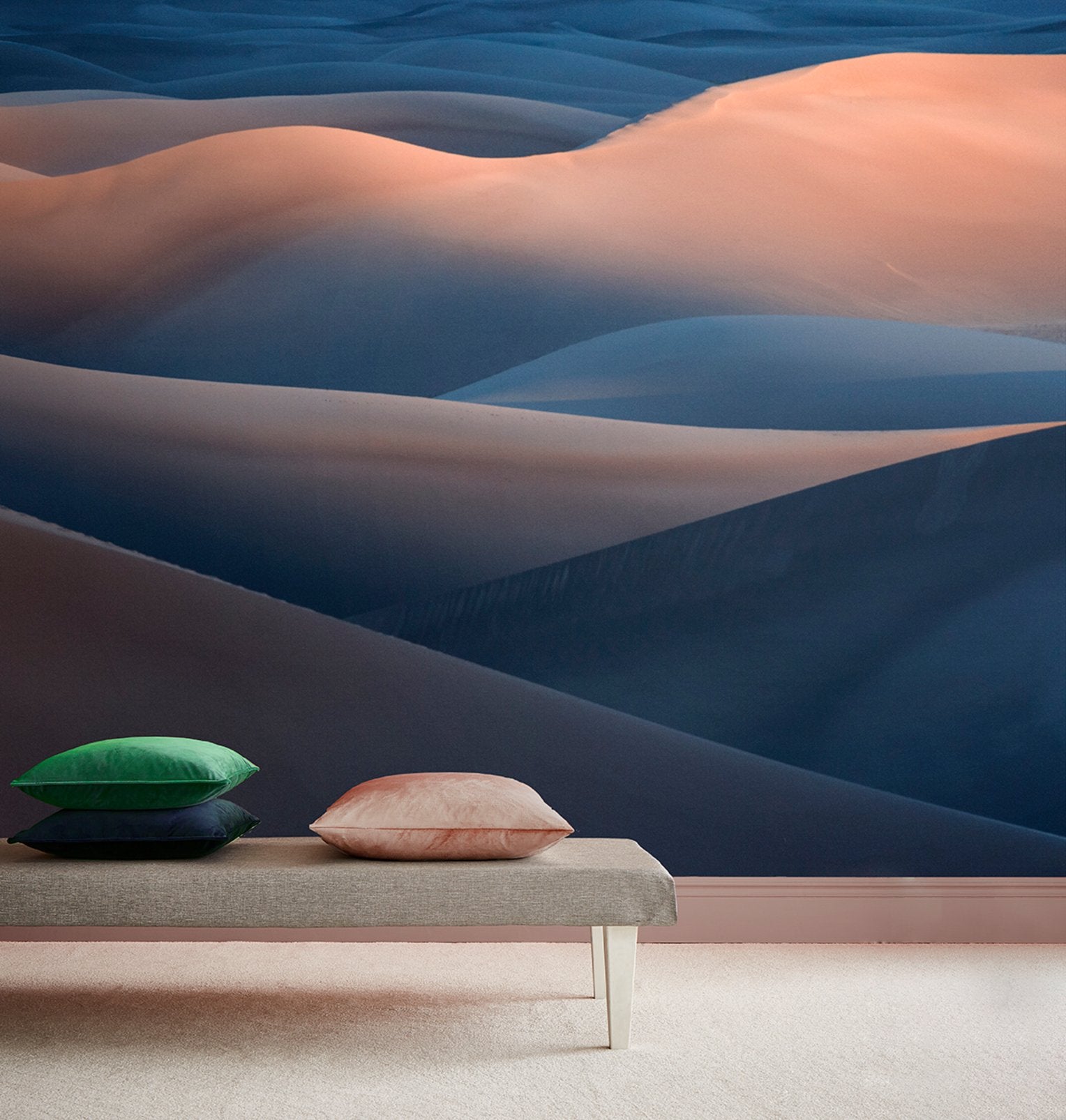 Ombre Dunes Bespoke Mural