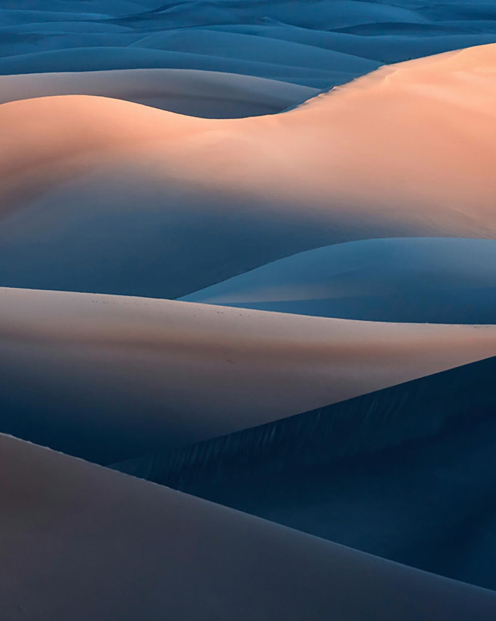 Ombre Dunes Bespoke Mural