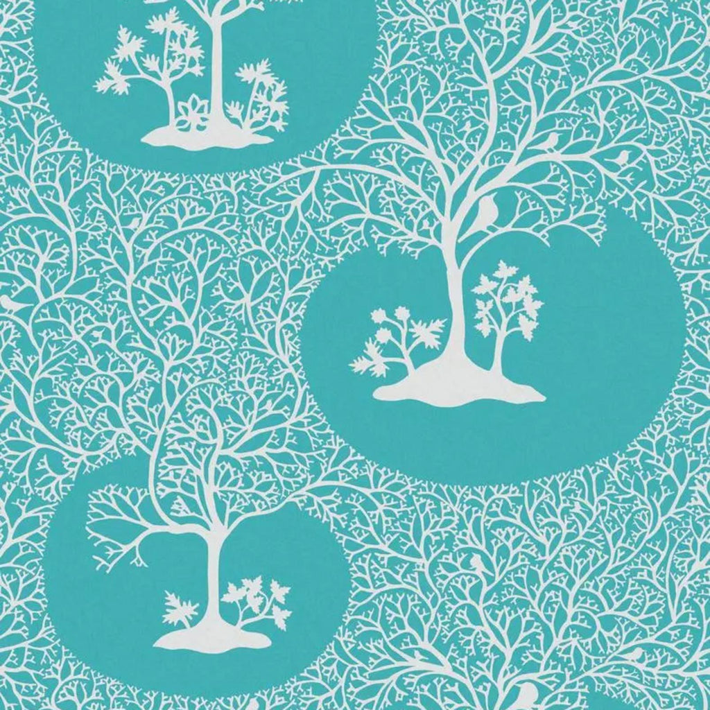 Magical Forest Azure Wallpaper