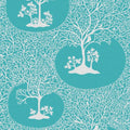 Magical Forest Azure Wallpaper