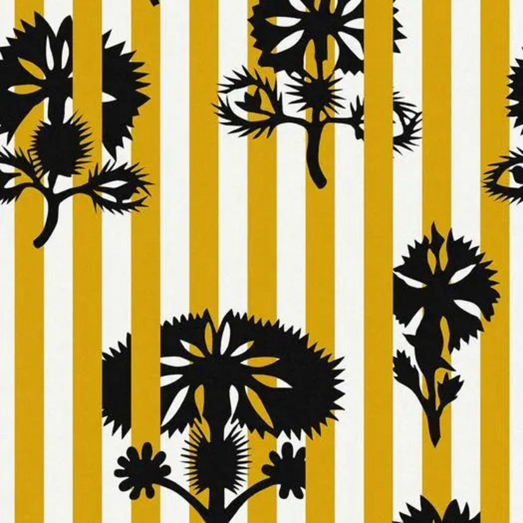 Hide And Seek Mustard Wallpaper