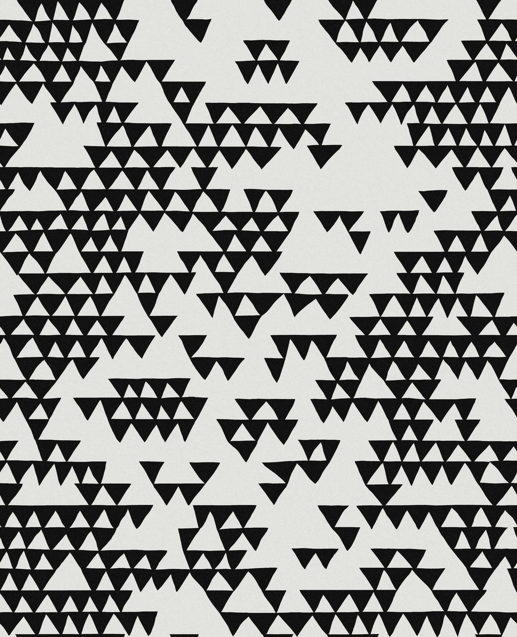 Secret Mountain Black & White Wallpaper