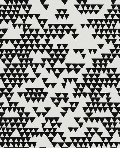 Secret Mountain Black & White Wallpaper