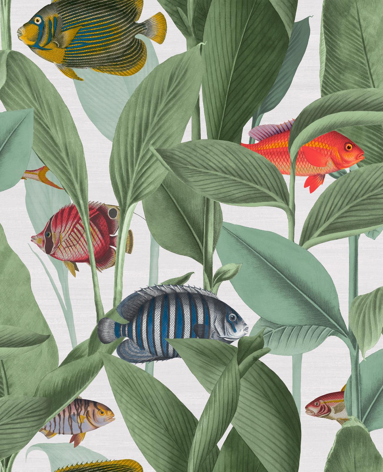 Aquarium Lush Wallpaper