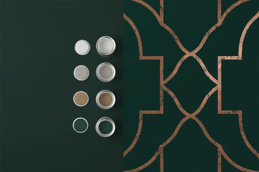 Versailles Emerald Wallpaper