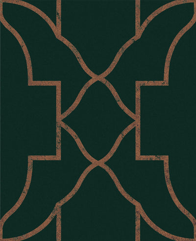 Versailles Emerald Wallpaper