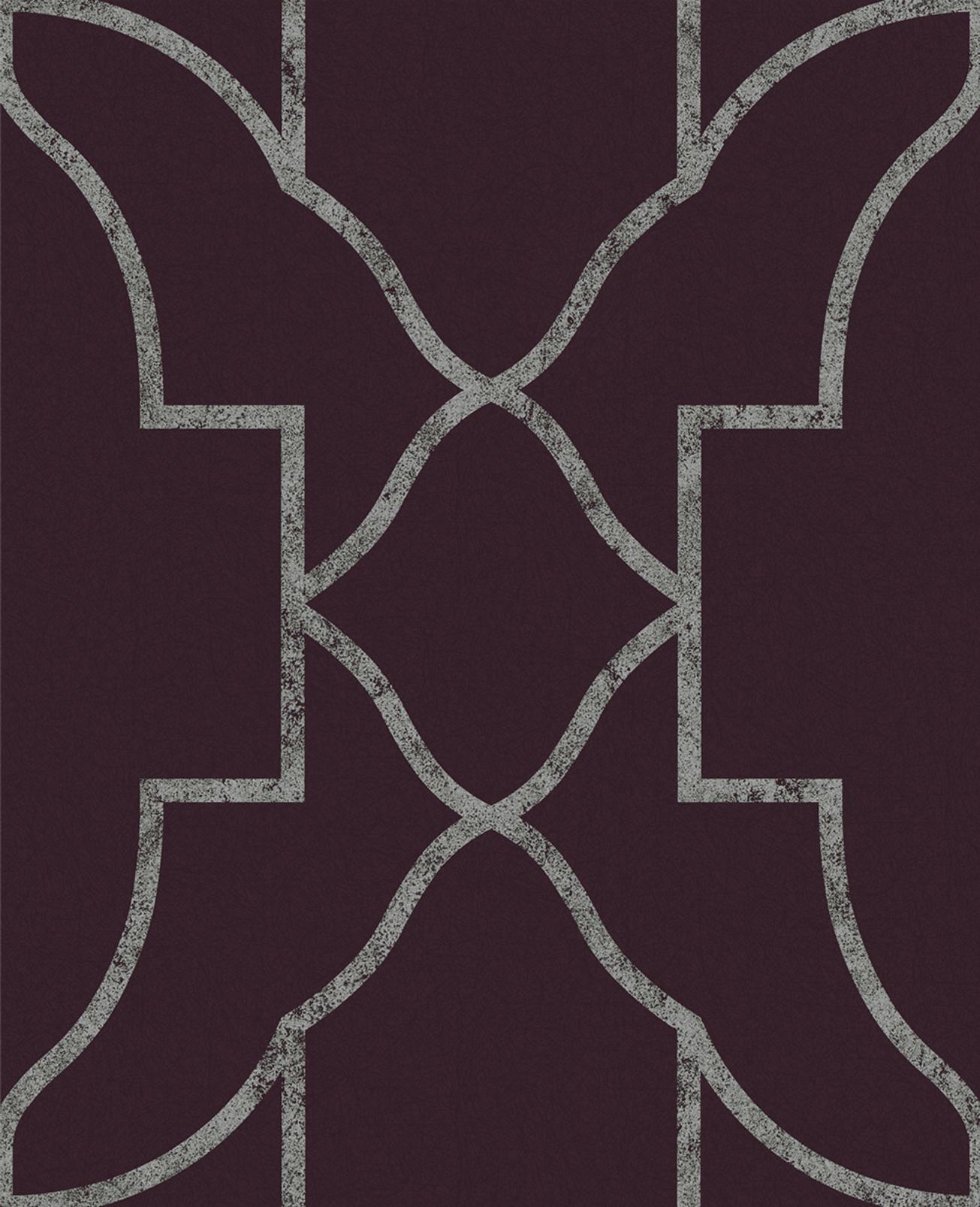 Versailles Amethyst Wallpaper