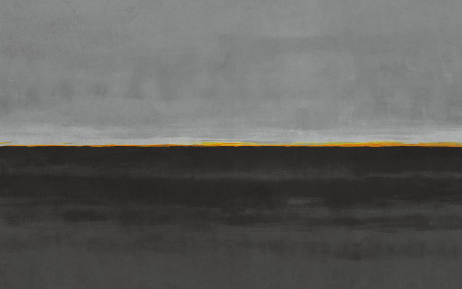 The Horizon Grey Bespoke Mural