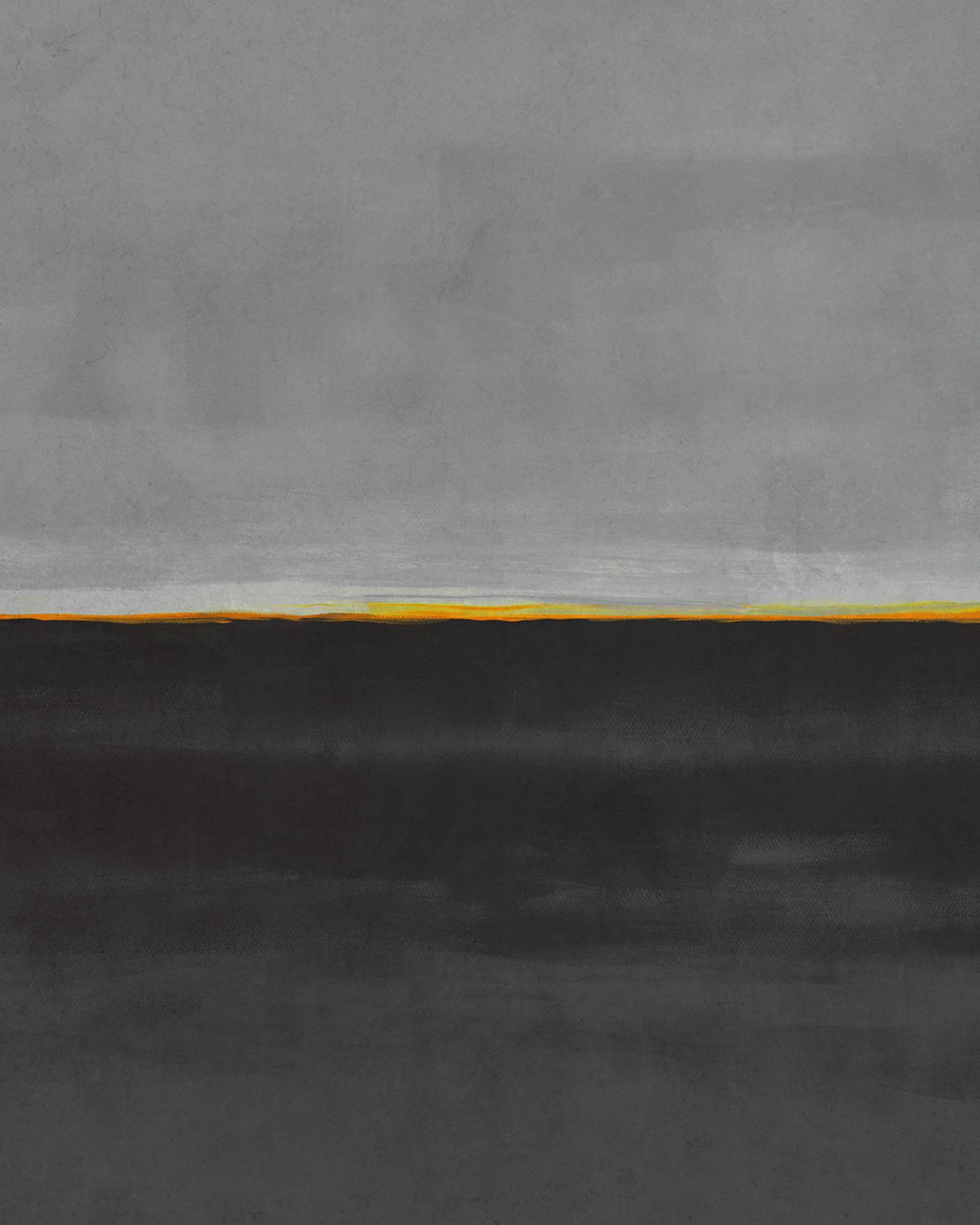 The Horizon Grey Bespoke Mural
