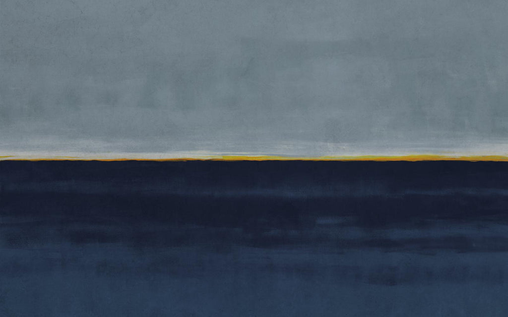 The Horizon Blue Bespoke Mural