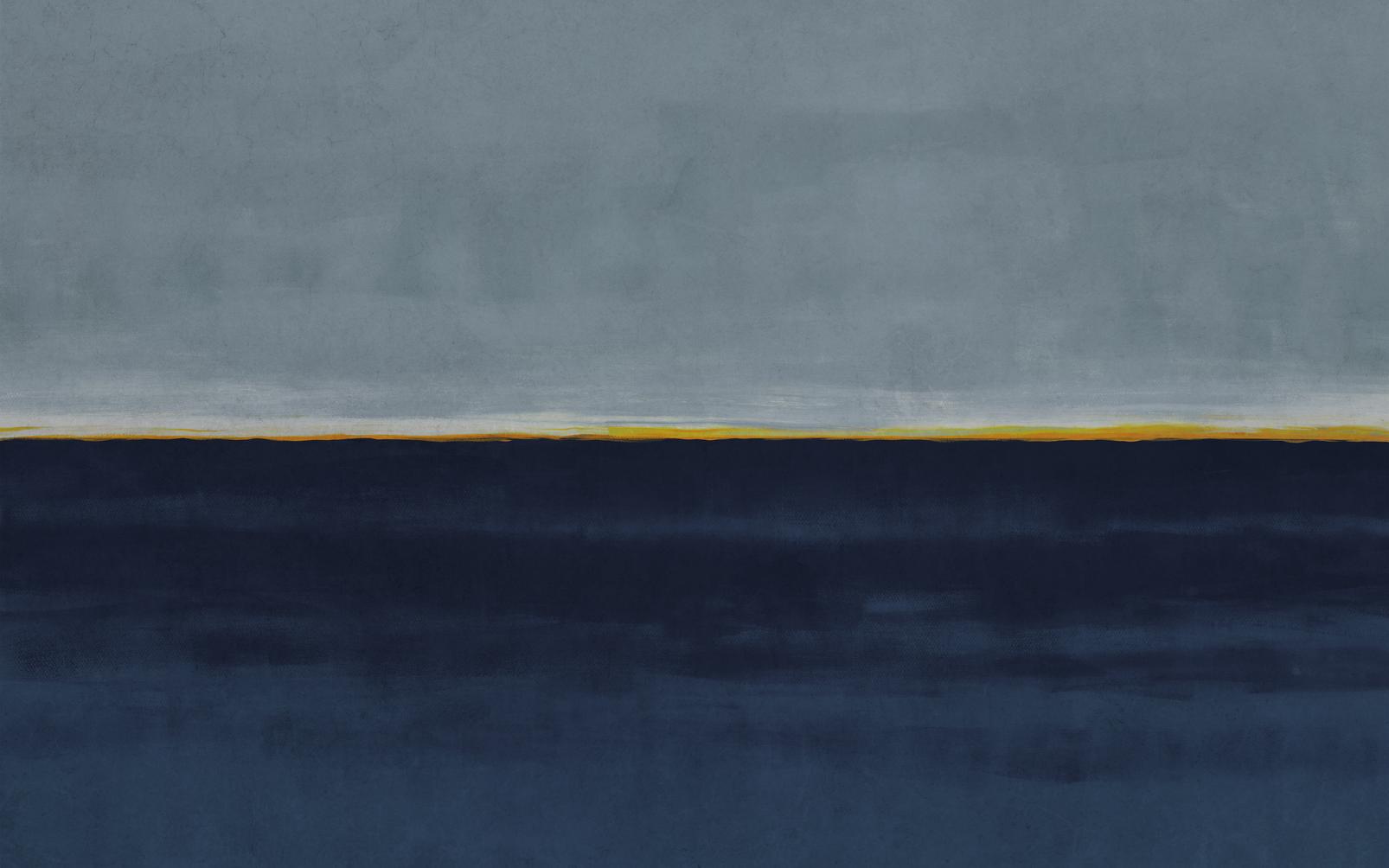 The Horizon Blue Bespoke Mural