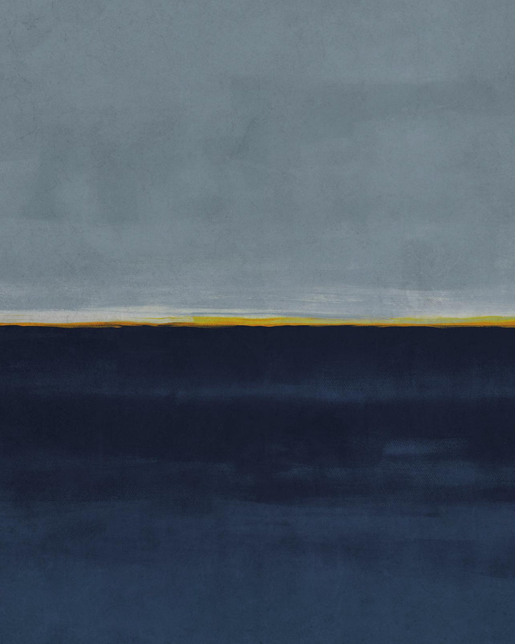 The Horizon Blue Bespoke Mural