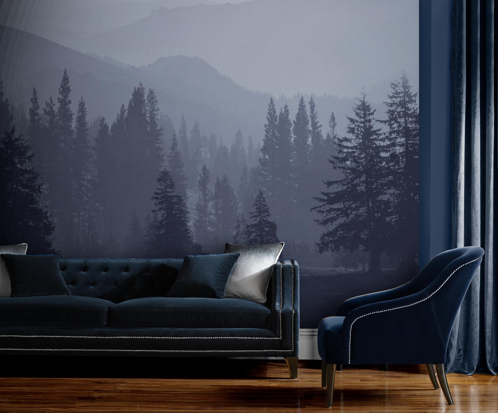 Misty Mountains Ink Bespoke Mural