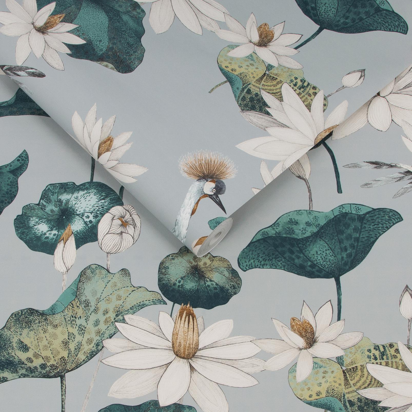 Teien Sea Green Wallpaper