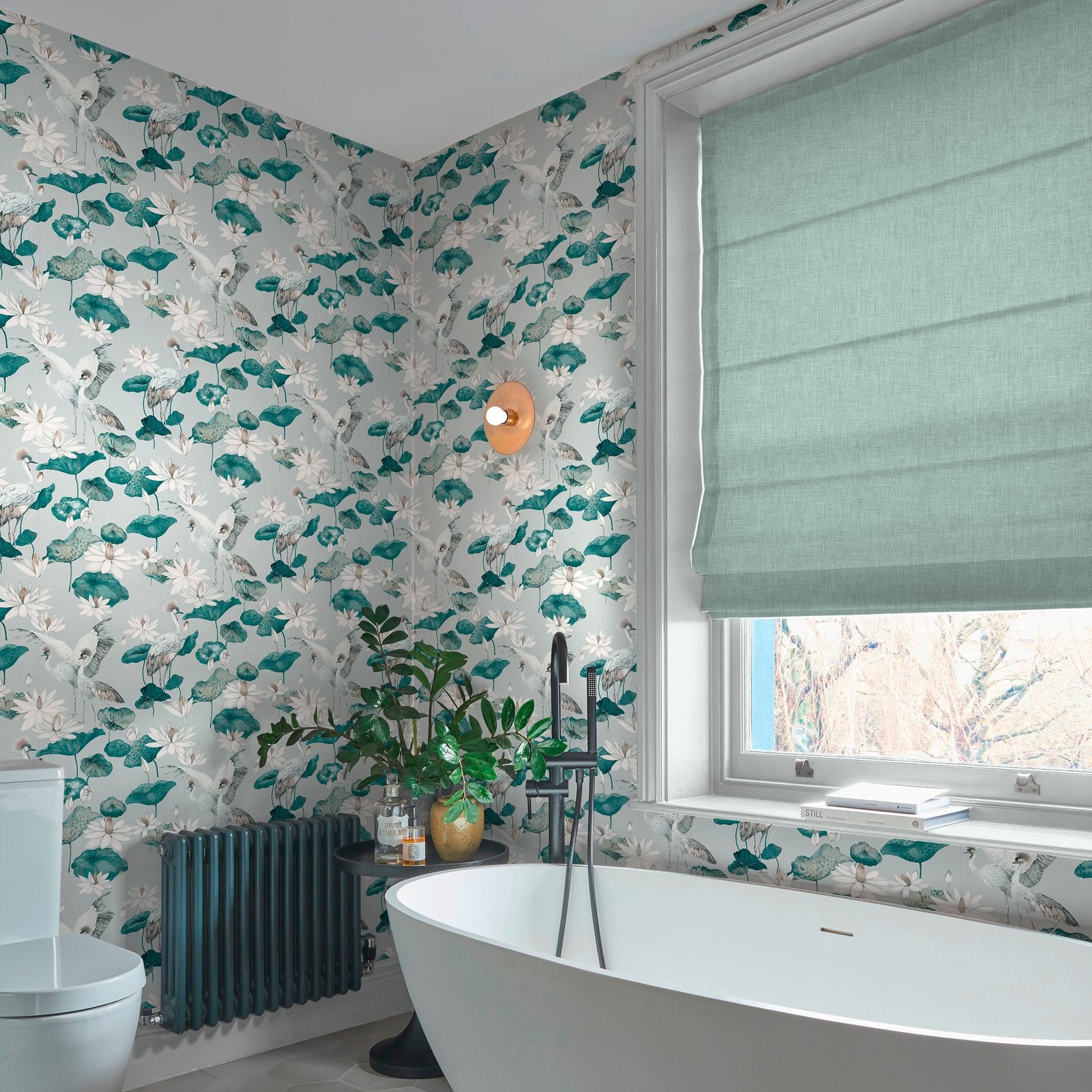 Teien Sea Green Wallpaper