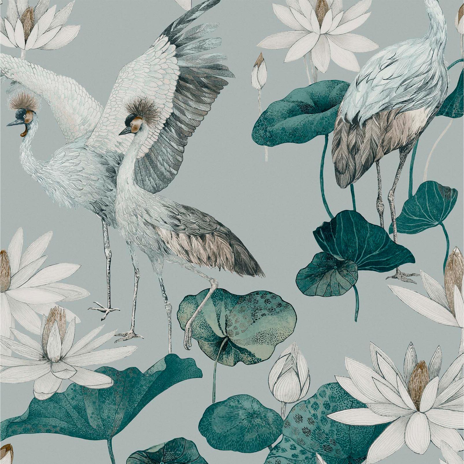 Teien Sea Green Wallpaper