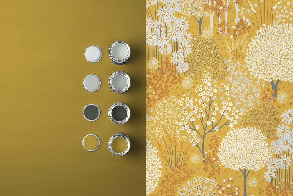 Fable Mustard Wallpaper