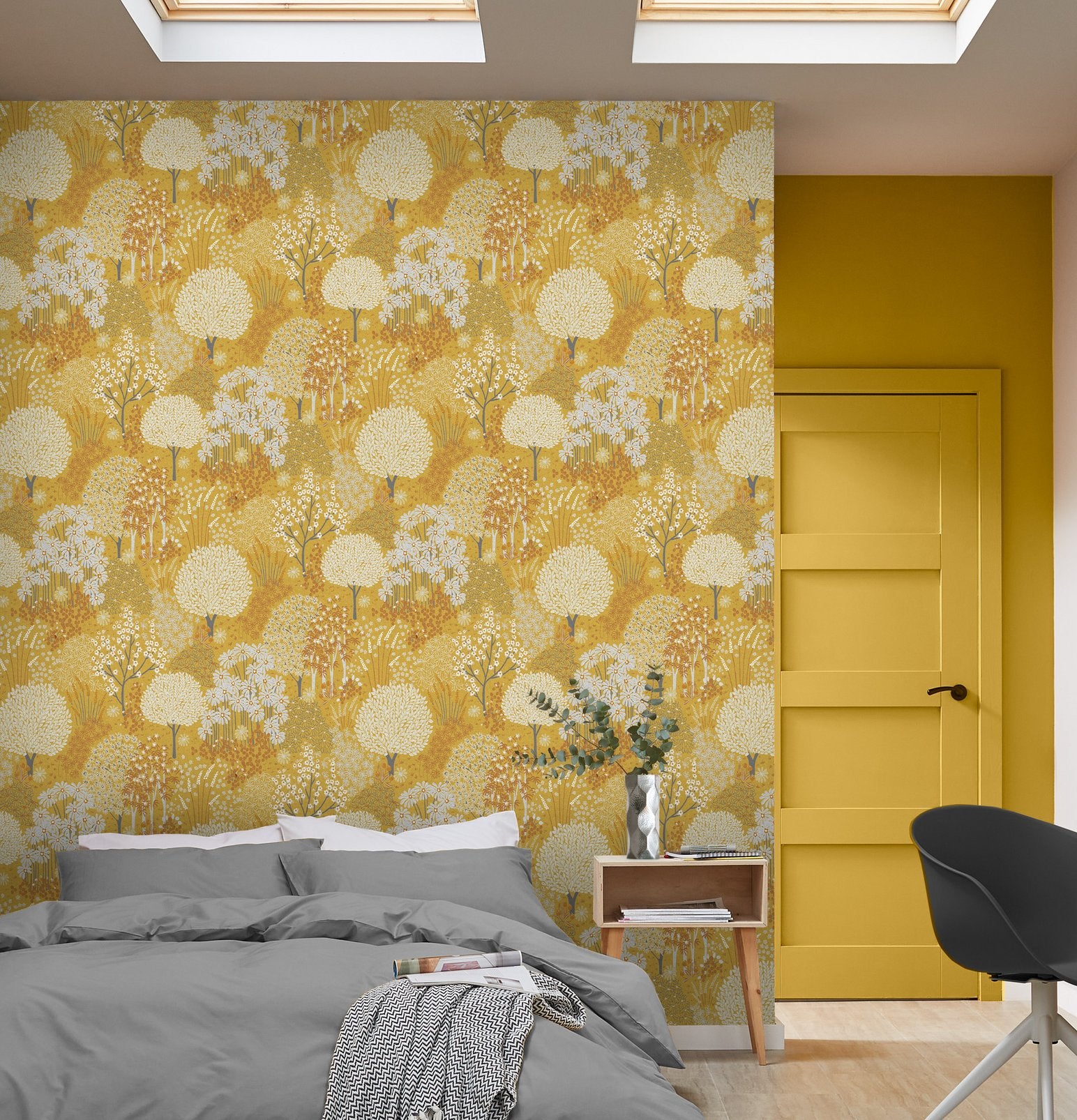 Fable Mustard Wallpaper