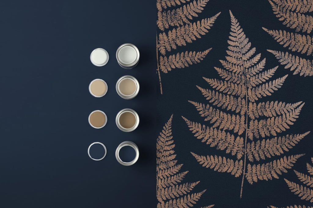 Royal Fern Dusk Wallpaper