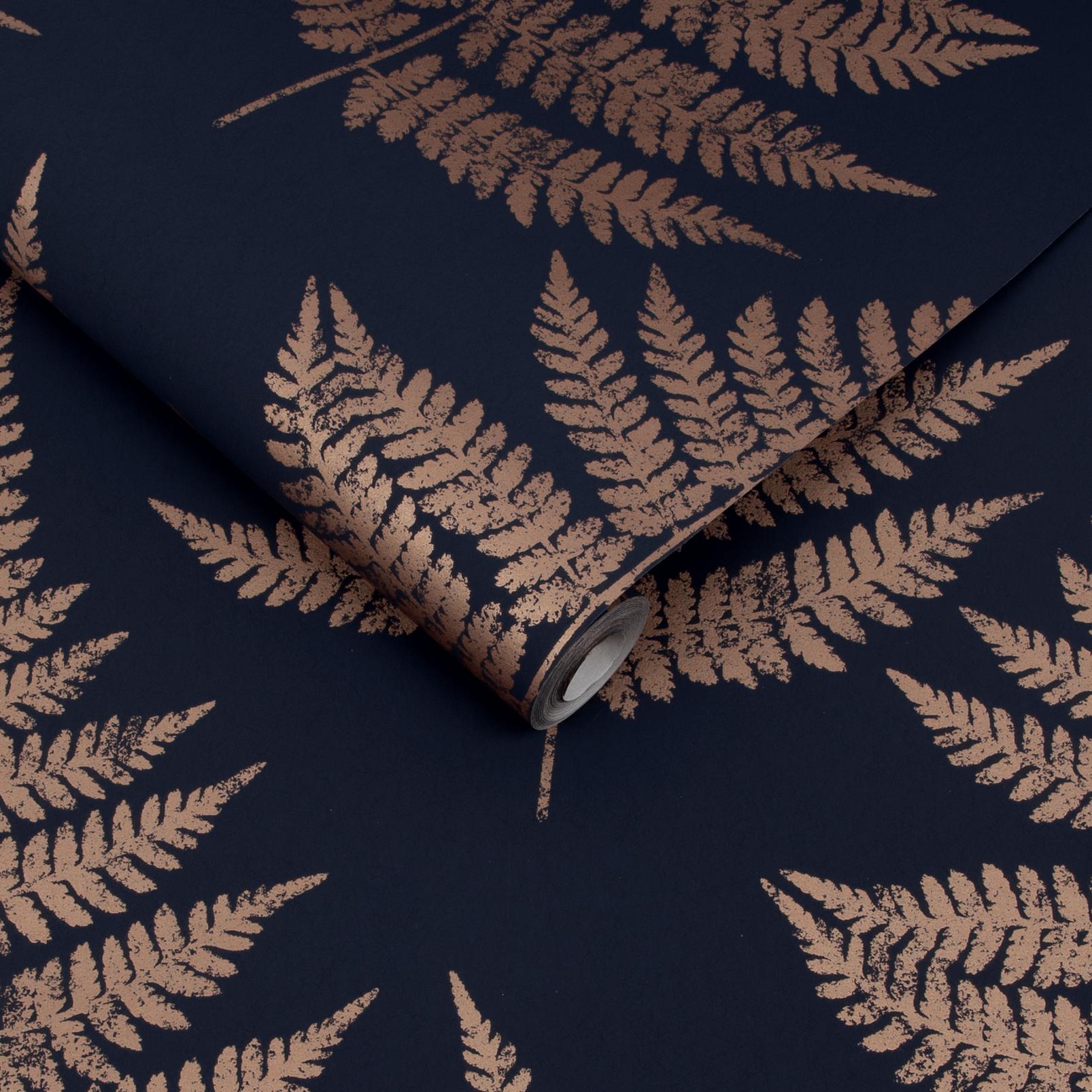 Royal Fern Dusk Wallpaper