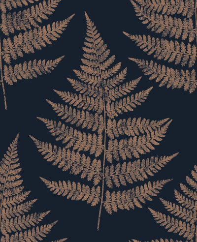 Royal Fern Dusk Wallpaper