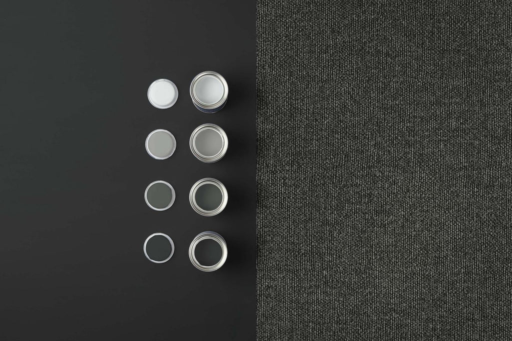 Twill Deep Grey Wallpaper