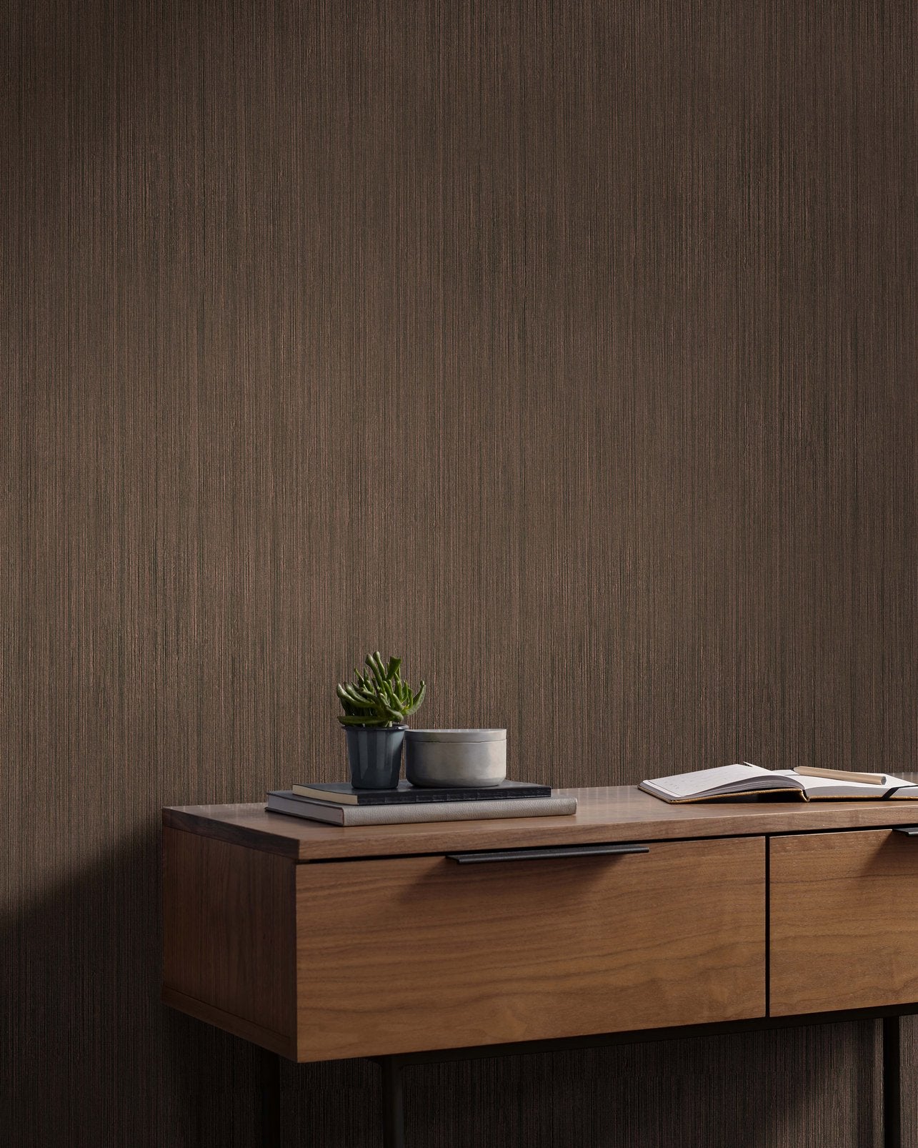 Lustre Bronze Wallpaper