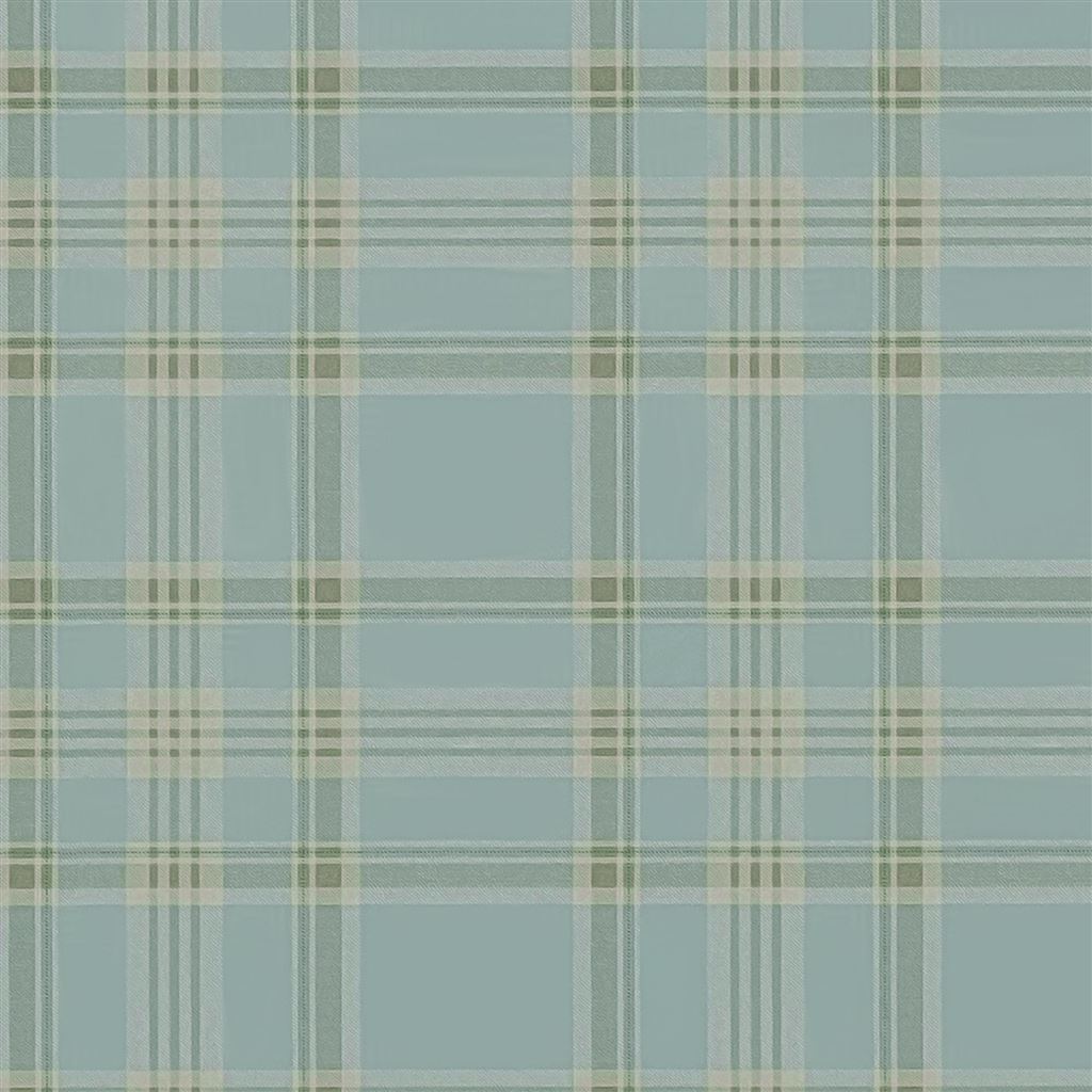 Deerpath Trail Plaid Mist (Coastal Papers)