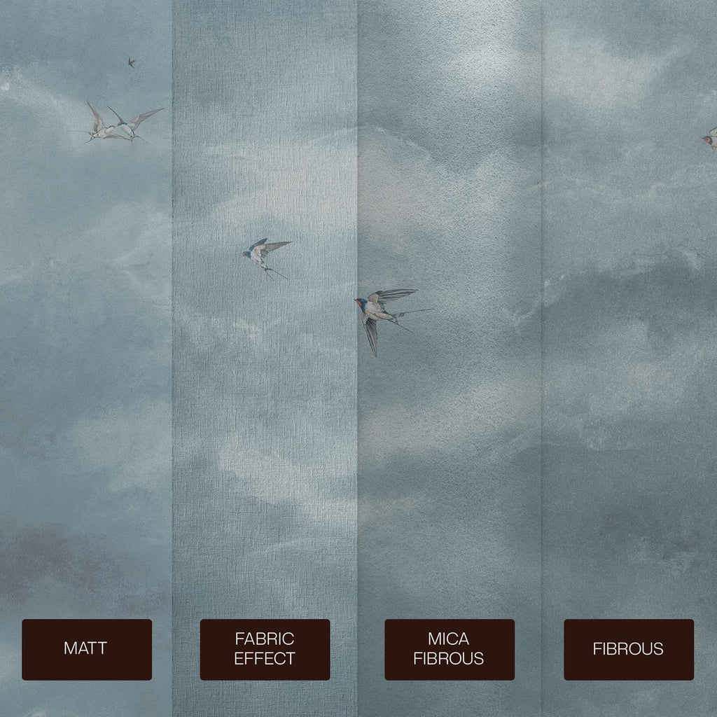 Flight of Swallows Daybreak Bespoke Mural