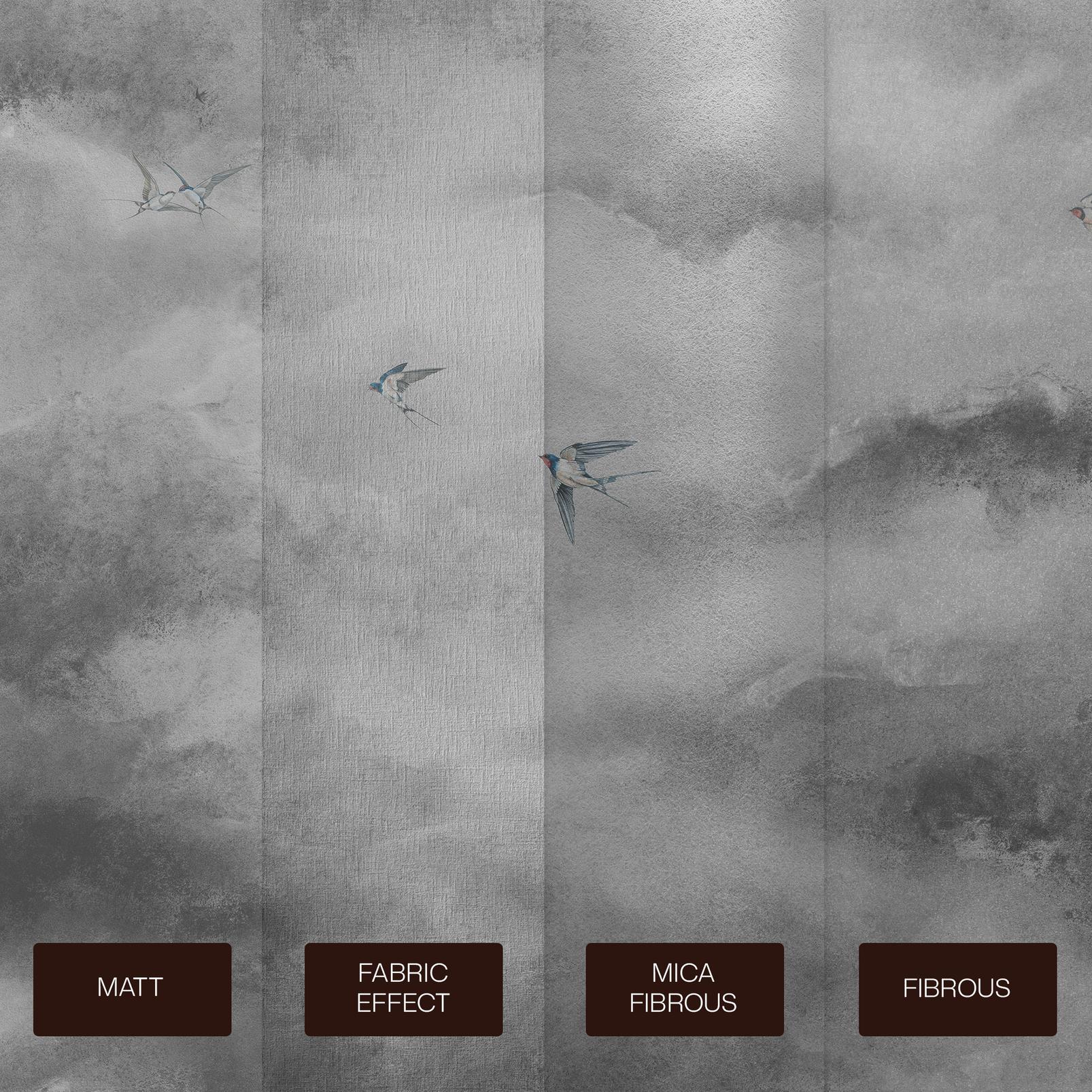 Flight of Swallows Storm Bespoke Mural
